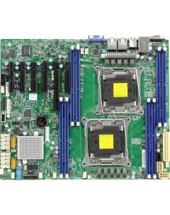 Материнская плата X10DRL i 2xSocket2011 3 iC612 8xDDR4 PCI Ex16 3PCI Ex8 10SATA3 RAID 0 1 5 10 2GLAN Supermicro