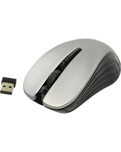 Мышь беспроводная 545MW Grey Black USB 1600dpi оптическая светодиодная USB серый Oklick