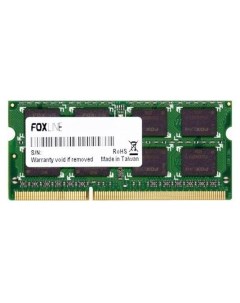 Память DDR4 SODIMM 8Gb 3200MHz CL22 1 2 В FL3200D4ES22 8G Foxline