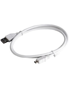 Кабель USB 2 0 AM microUSB BM 0 5m экранированный белый CCP mUSB2 AMBM W 0 5M Cablexpert