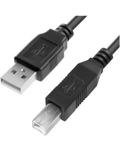 Кабель USB 2 0 Am USB 2 0 Bm 1м черный R90014 4ph