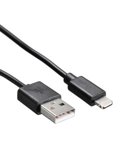 Кабель Lightning 8 pin USB 2A 1 2м черный USB IP 1 2B2A Buro
