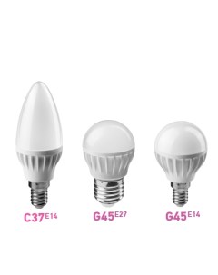 Лампа светодиодная E14 свеча C37 8Вт 6500K холодный свет 640лм OLL C37 8 230 6 5K E27 FR 61130 Онлайт