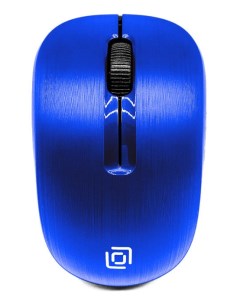 Мышь беспроводная 525MW 1000dpi оптическая светодиодная USB синий Oklick