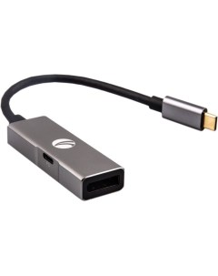 Переходник адаптер USB 3 1 Type C m DisplayPort f 20см черный CU453 Vcom