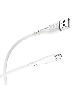 Кабель USB Type C 1м белый BX37 Wieldy 20900 Borofone