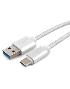 Кабель USB USB Type C 1 м серебристый CC P USBC03S 1M Cablexpert