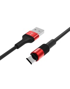 Кабель USB Micro USB 2 4A 1м красный Outstanding BX21 03200 Borofone