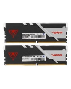 Комплект памяти DDR5 DIMM 32Gb 2x16Gb 5600MHz CL36 1 1 В Viper Venom RGB PVVR532G560C36K Patriot memory