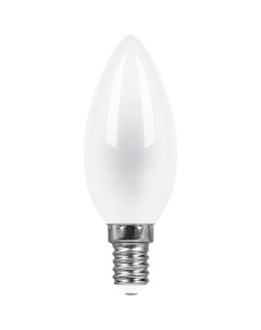 Лампа светодиодная E14 свеча C35 11Вт 4000K белый 930лм филаментная LB 713 38007 Feron