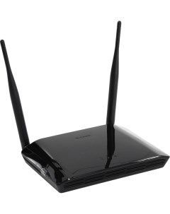Wi Fi роутер DIR 615 802 11n 2 4 ГГц до 300 Мбит с LAN 4x100 Мбит с WAN 1x100 Мбит с внешних антенн  D-link