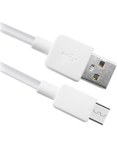 Кабель USB Micro USB 1м белый USB08 01M 87497 Defender