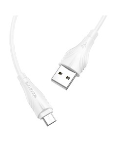 Кабель USB Micro USB 1 6A 1м белый Optimal BX18 00438 Borofone