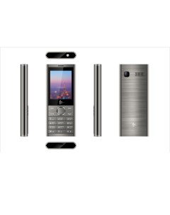 Мобильный телефон B241 2 4 320x240 TN 32Mb RAM 32Mb BT 1xCam 2 Sim 2500 мА ч micro USB темно серый B F+