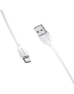 Кабель USB Micro USB 1м белый BX19 Benefit 6931474701787 Borofone