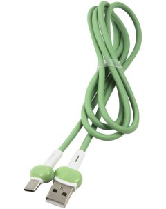 Кабель USB USB Type C 2A 1м зеленый Candy УТ000021995 Red line
