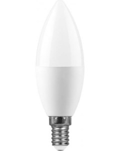 Лампа светодиодная E14 свеча C37 11Вт 4000K белый 935лм LB 770 25942 Feron