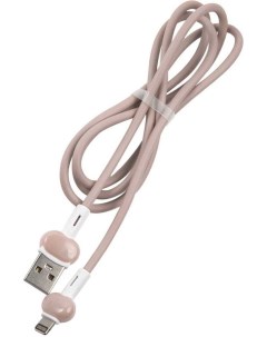 Кабель USB Lightning 8 pin 2A 1м розовый Candy УТ000021991 Red line