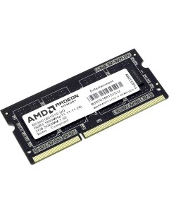 Память DDR3 SODIMM 2Gb 1600MHz CL11 1 5 В R5 Entertainment R532G1601S1S U Amd