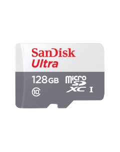 Карта памяти 128Gb microSDXC Ultra Class 10 UHS I U1 Sandisk