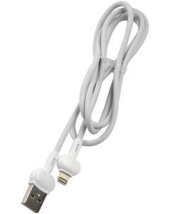 Кабель USB Lightning 8 pin 1м белый Candy УТ000021988 Red line