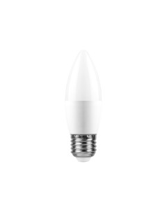 Лампа светодиодная E27 свеча C37 13Вт 2700K теплый свет 1080лм LB 970 38110 Feron
