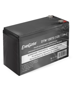 Аккумуляторная батарея для ОПС DTM DTM 12072 12V 7 2Ah EX285952RUS Exegate