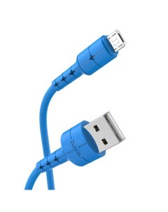 Кабель USB Micro USB 1м синий Star X30 91165 Hoco