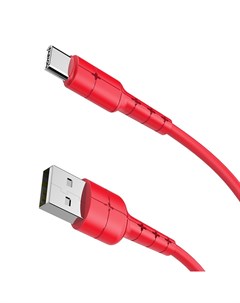 Кабель USB Type C 1 2м красный Star X30 91189 Hoco