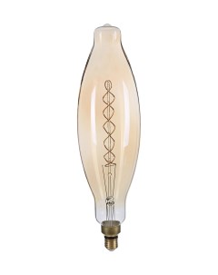Лампа светодиодная E27 свеча BT120 8Вт 1800K 570лм филаментная VINTAGE FILAMENT FLEXIBLE HL 2204 Hiper