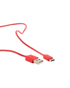 Кабель USB USB Type C 1м красный Red line