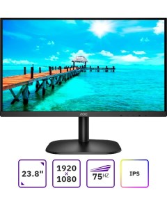 Монитор 23 8 24B2XDA IPS 1920x1080 16 9 250кд м2 4мс 178 178 VGA DVI HDMI черный Aoc