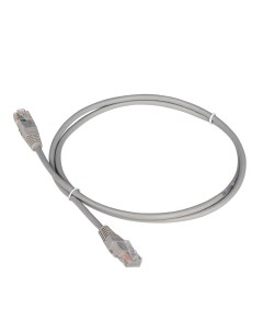 Патч корд UTP кат 5e 20м RJ45 RJ45 серый 45 45 20 GY Twt