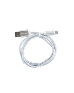 Кабель USB USB Type C 1м серебристый Red line