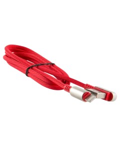 Кабель USB Lightning 8 pin 1м красный Red line