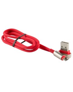 Кабель USB Micro USB 1м красный Red line