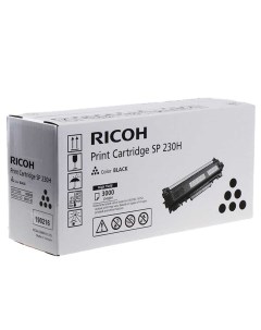 Картридж лазерный SP230H 408294 черный 3000 страниц оригинальный для SP 230DNw SP 230SFNw Ricoh