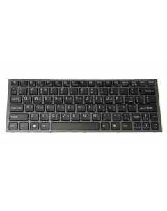 Клавиатура для Sony VPC YA VPC YB Series RU Gray frame Black key KB 373R Twister
