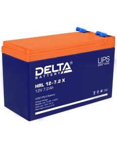 Аккумуляторная батарея для ИБП Delta HRL12 7 2 Х 12V 7 2Ah Delta battery