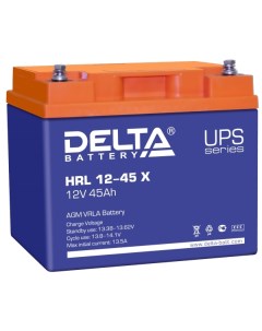 Аккумуляторная батарея для ИБП Delta HRL 12 45 Х 12V 45Ah Delta battery