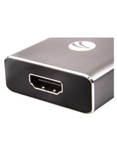 Переходник адаптер USB 3 1 Type C m HDMI Af плоский 15см металлик CU423T CU423T Vcom