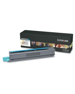 Картридж лазерный X925H2CG голубой 7500 страниц оригинальный для X925 Lexmark