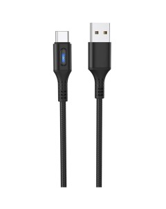 Кабель USB Type C 1 2м черный Admirable U79 24298 Hoco