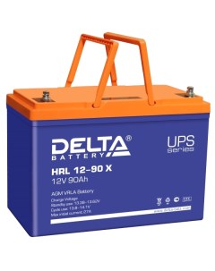 Аккумуляторная батарея для ИБП Delta HRL 12 90 Х 12V 90Ah Delta battery
