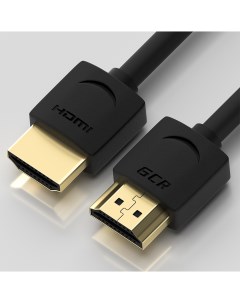 Кабель HDMI 19M HDMI 19M v2 0 4K 2 м черный Greenconnect
