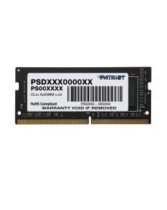 Память DDR4 SODIMM 32Gb 2666MHz CL19 1 2 В Signature Line PSD432G26662S Patriot memory