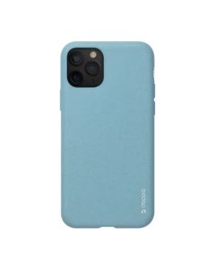 Чехол накладка Eco Case для смартфона Apple iPhone 11 Pro термопластичный полиуретан TPU голубой 872 Deppa