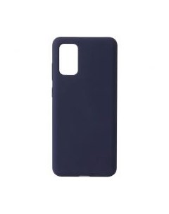 Чехол накладка софт тач для смартфона Samsung Galaxy A41 силикон синий УТ000020620 Mobility