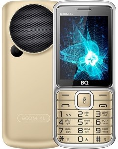 Мобильный телефон 2810 BOOM XL 2 8 320x240 TFT 32Mb RAM 32Mb BT 2 Sim 1700 мА ч золотистый Bq