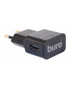 Сетевое зарядное устройство Buro TJ-159b, 1USB, 2.1A, черный (338743)
